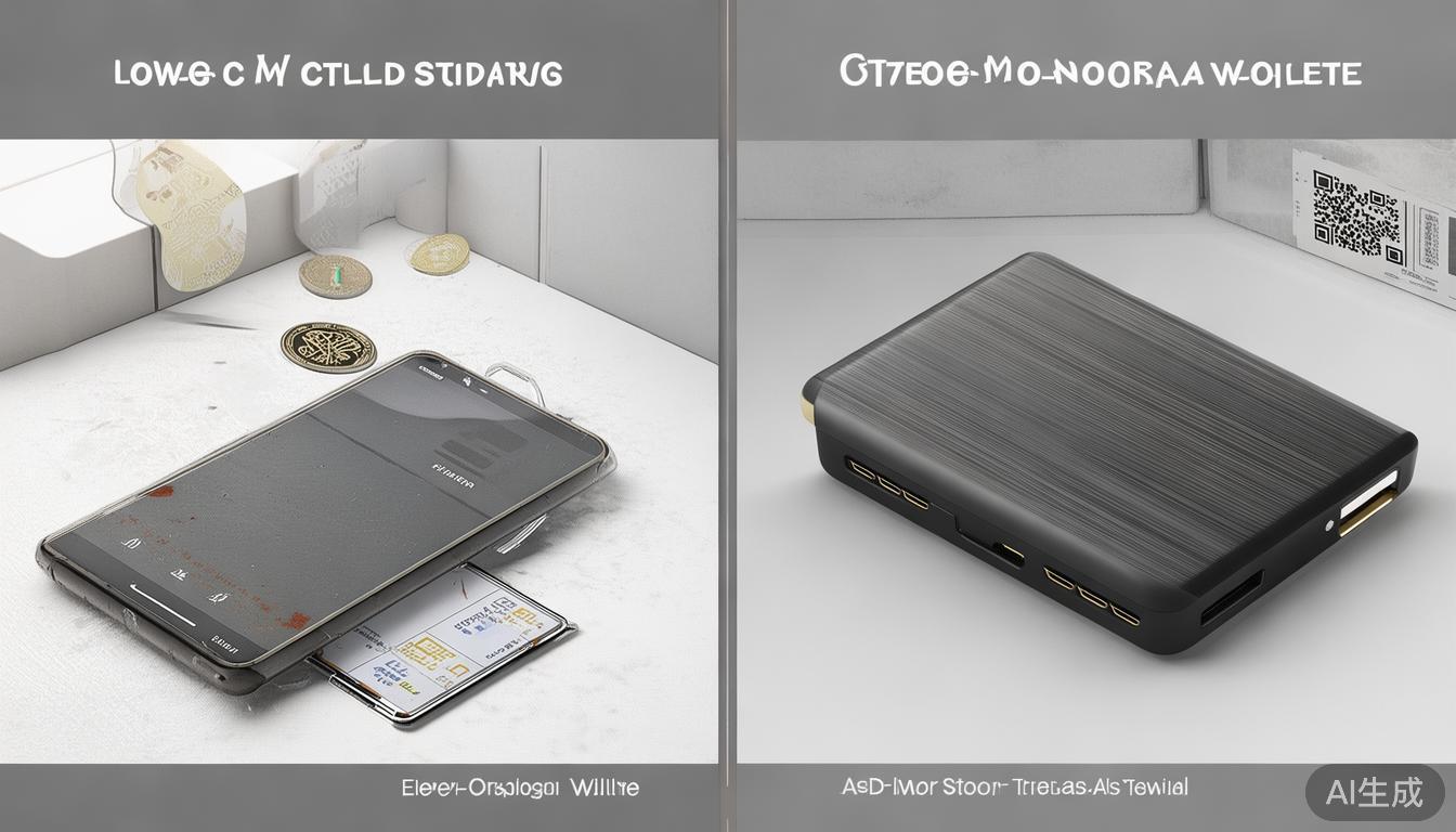 数字货币领域：imToken冷钱包与热钱包、硬件钱包的安全差异对比